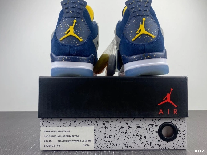 Reps TBK 4 Jordan Air Michigan Retro AJ4-1036660 (PE) 0803